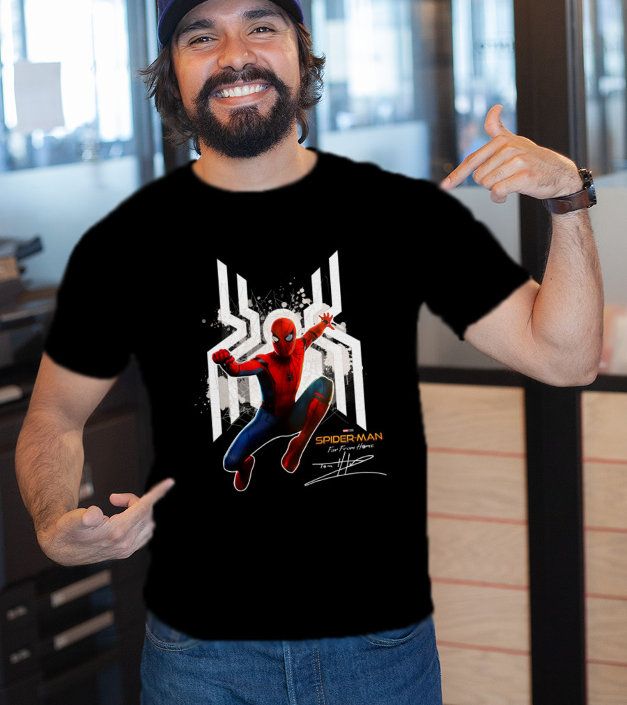 Spider Man Far From Home Tom Holland T-Shirt