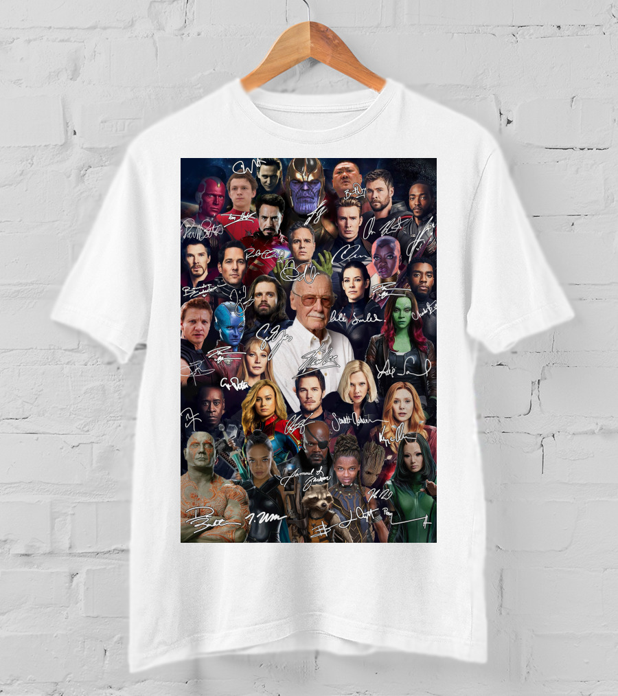 MV 001 Marvel Cinematic Universe Collage T-Shirt
