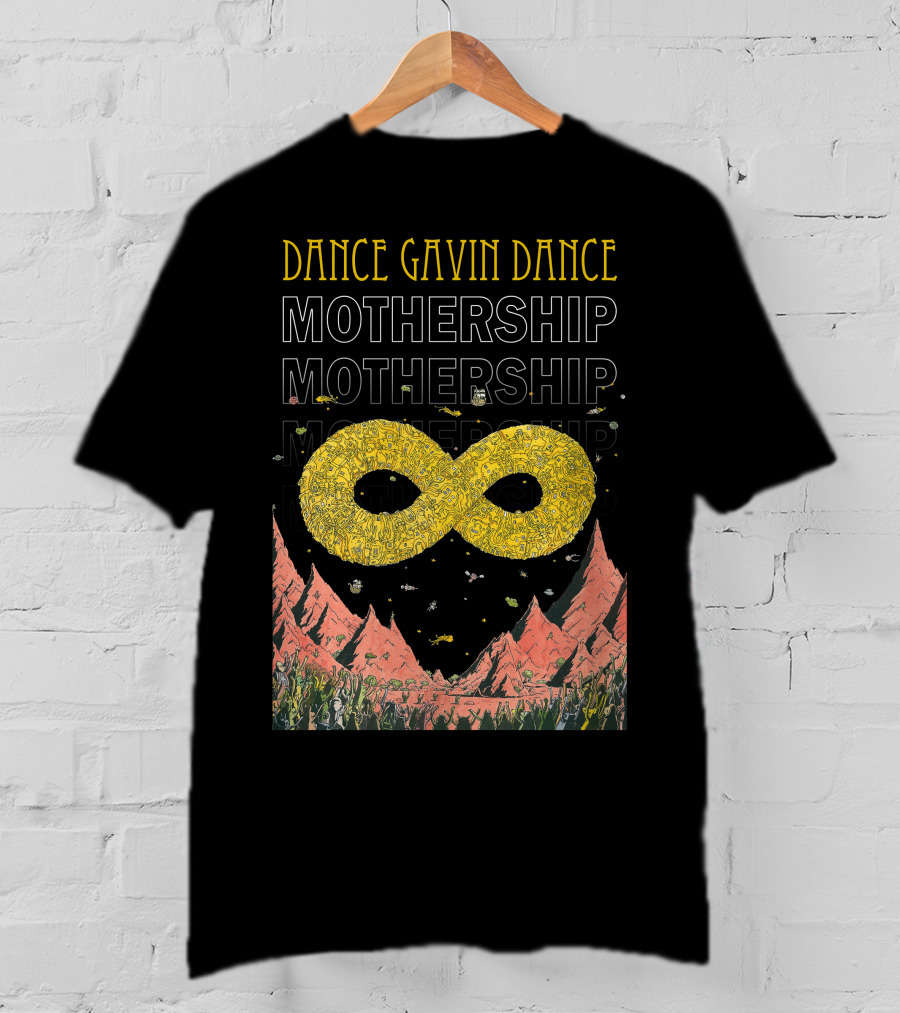 Dance Gavin Dance Mothership Infinity Artwork T-Shirt