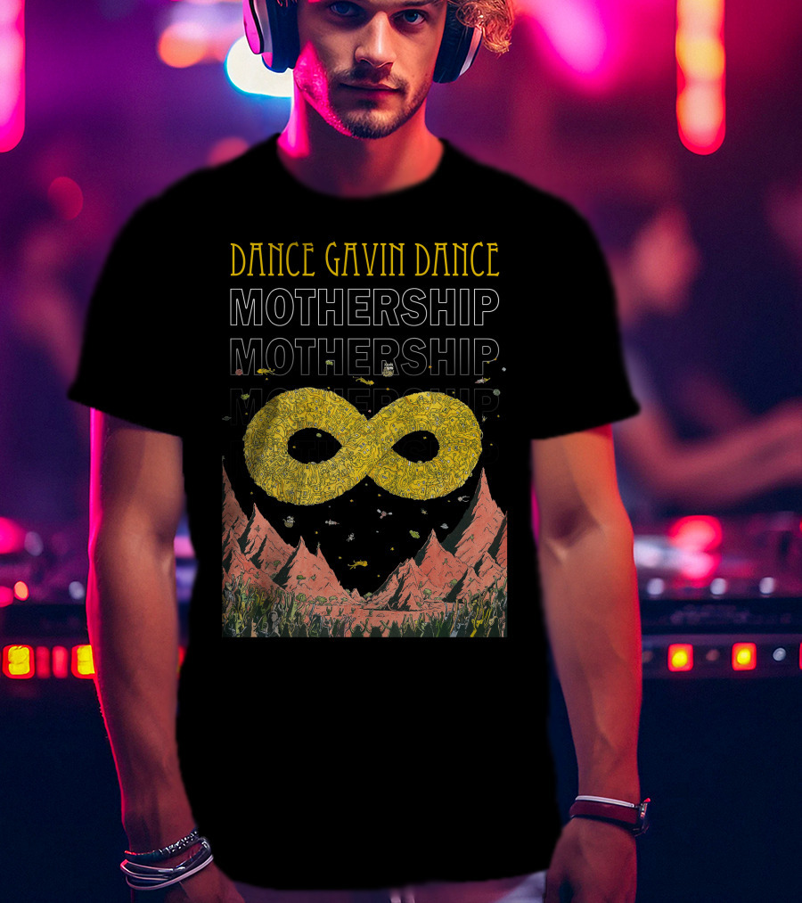 Dance Gavin Dance Mothership Infinity Artwork T-Shirt