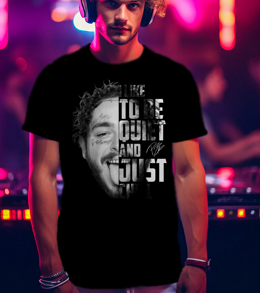 I Like To Be Quiet And Just Chill T-Shirt