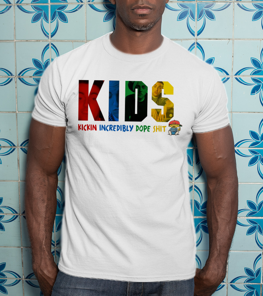 Kids Kickin Incredibly Dope Shit T-Shirt