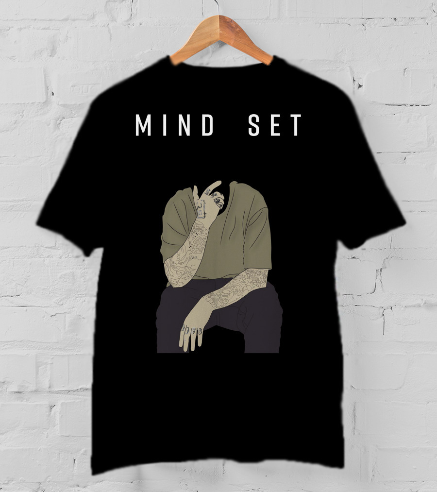 Mind Set Tattoo Art T-Shirt