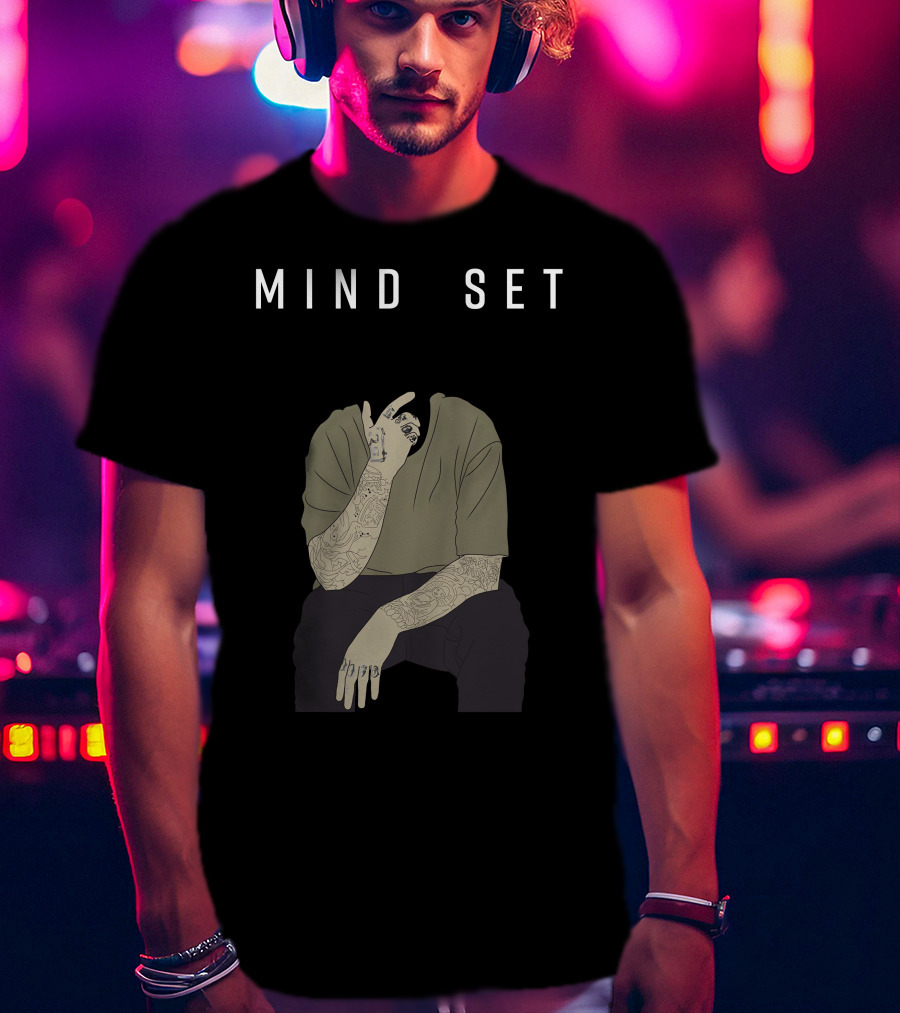 Mind Set Tattoo Art T-Shirt