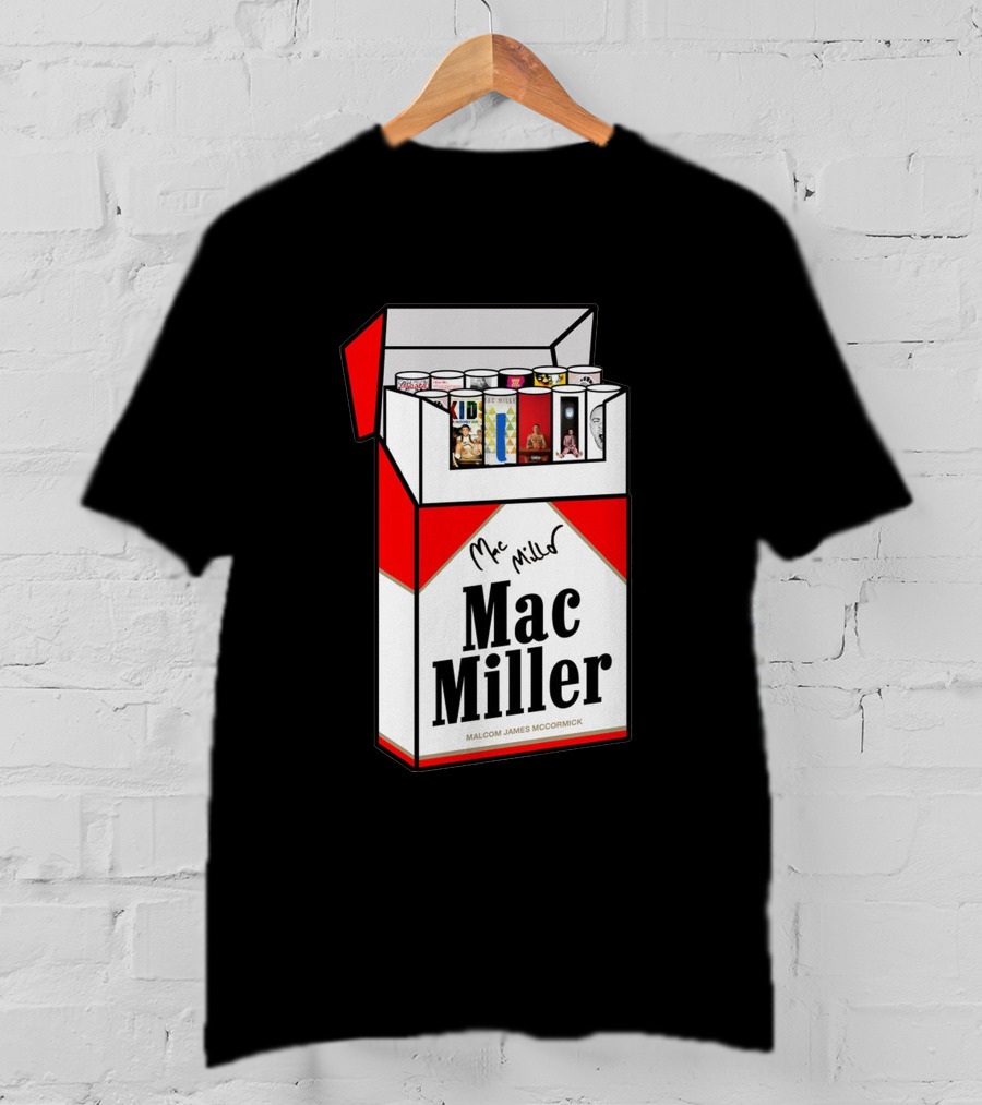 Mac Miller Malcolm James Mccormick Album Pack T-Shirt