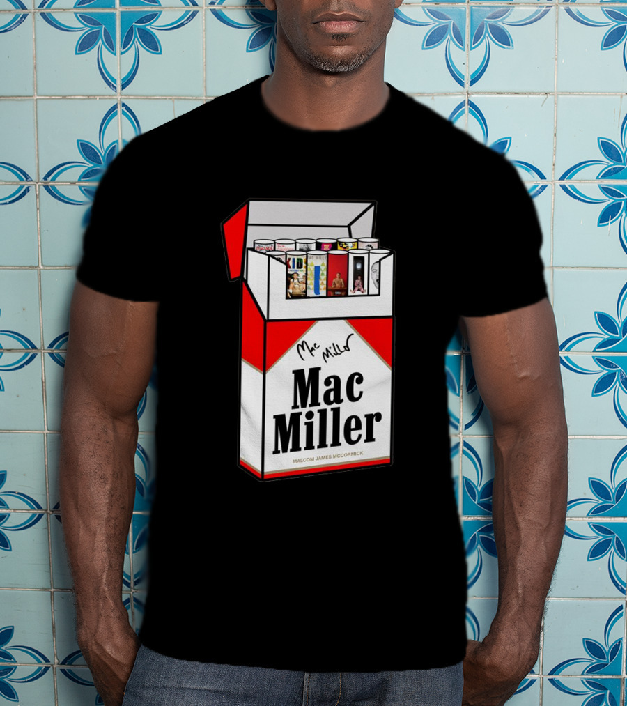 Mac Miller Malcolm James Mccormick Album Pack T-Shirt