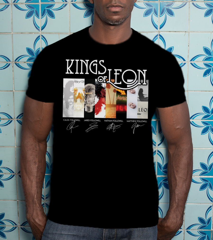Kings Of Leon Called Followill Signatures T-Shirt