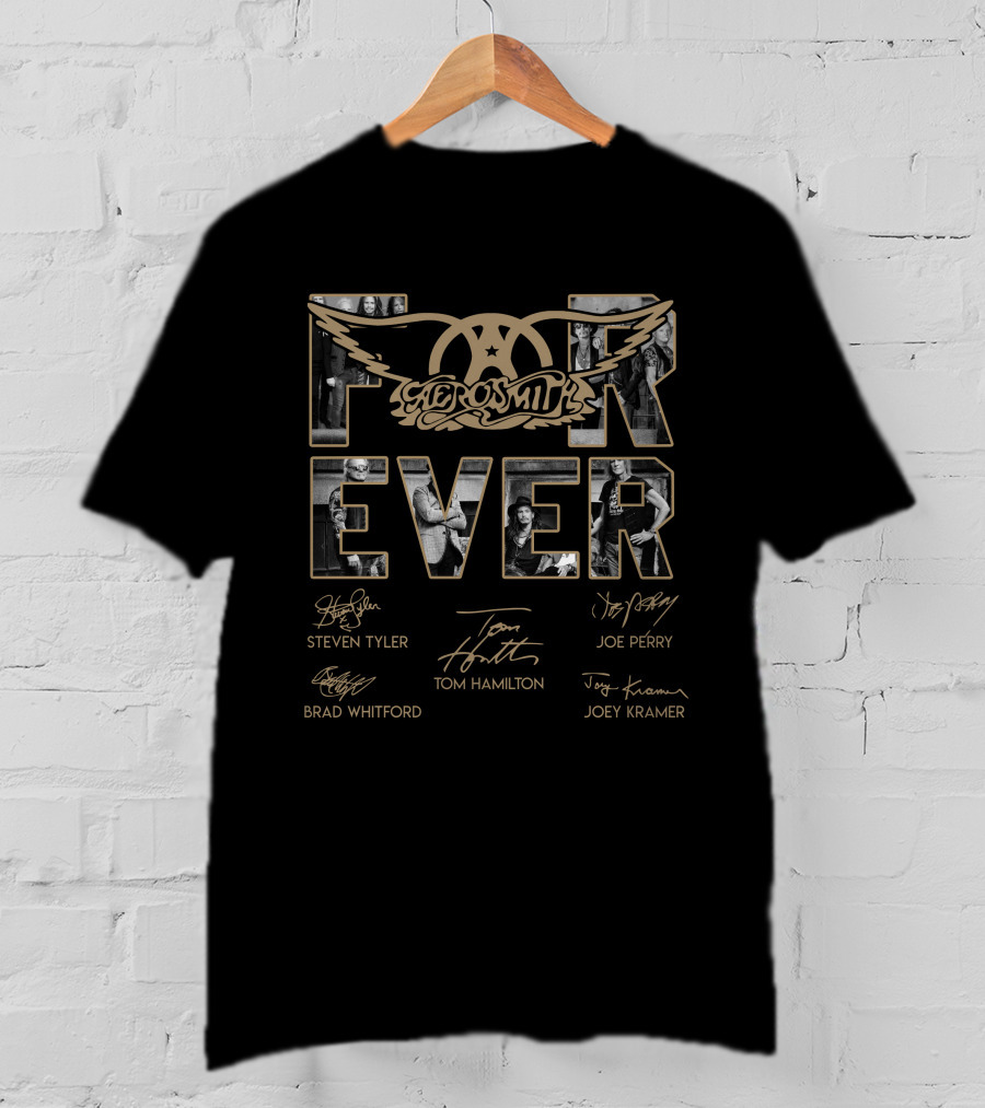 Aerosmith Forever Signature Collection T-Shirt