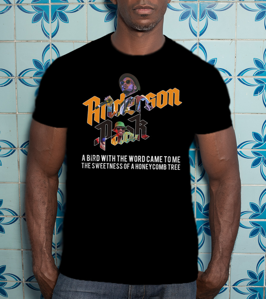 Anderson .Paak A Bird With The Word Came To Me The Sweetness Of A Honeycomb Tree T-Shirt