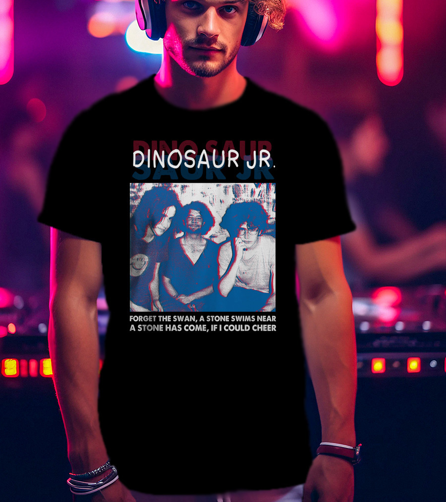 Dinosaur Jr. Forget The Swan A Stone Swims Near A Stone Has Come If I Could Cheer T-Shirt