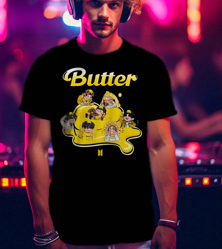 Butter Bts Characters T-Shirt