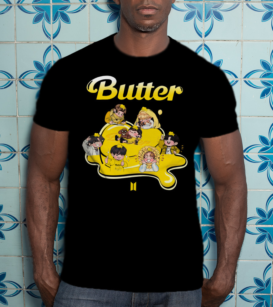 Butter Bts Characters T-Shirt