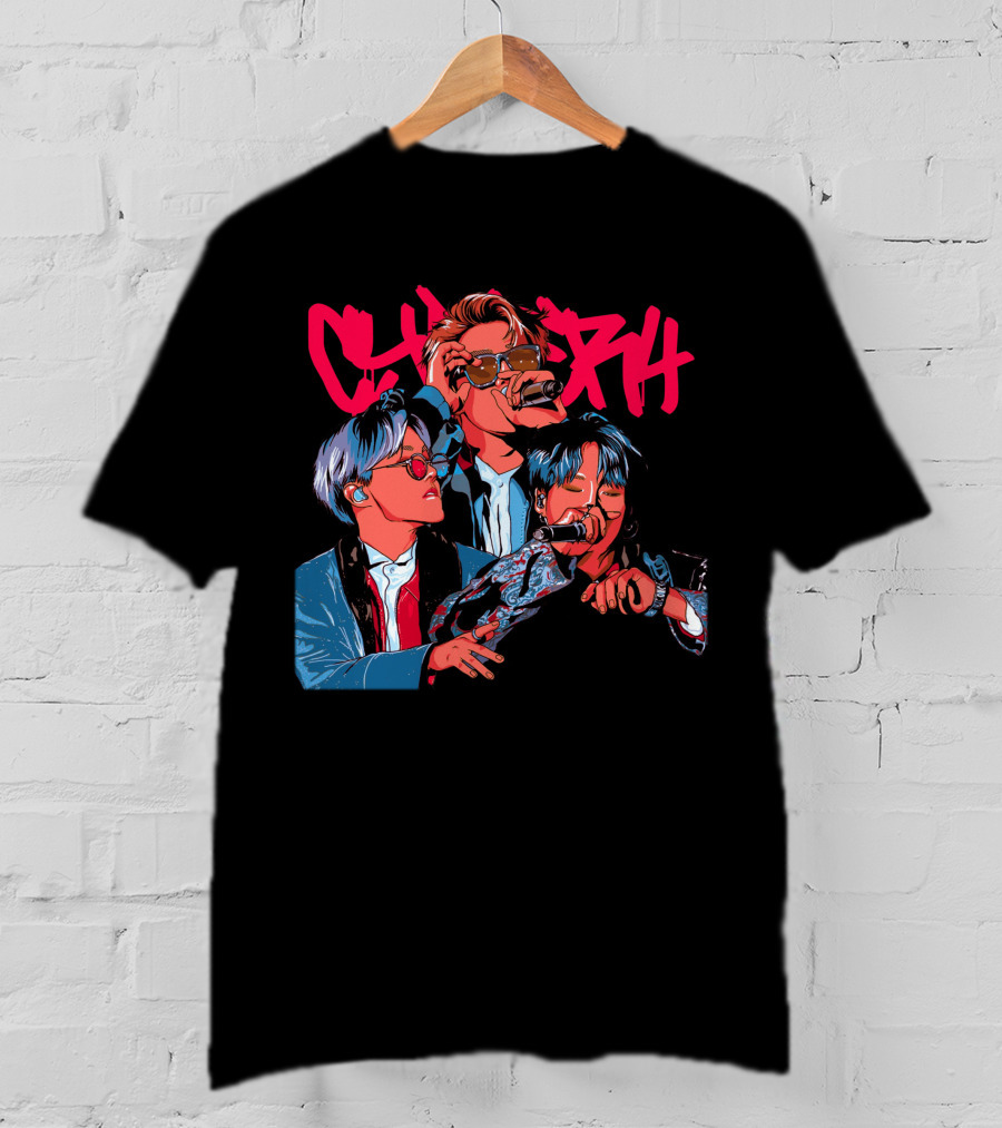 Church Bold Trio Red Sunglasses T-Shirt
