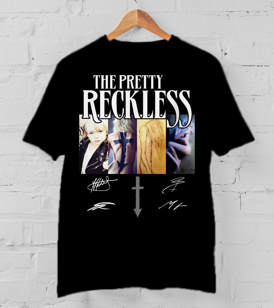 The Pretty Reckless Signed Cross Art Collection T-Shirt