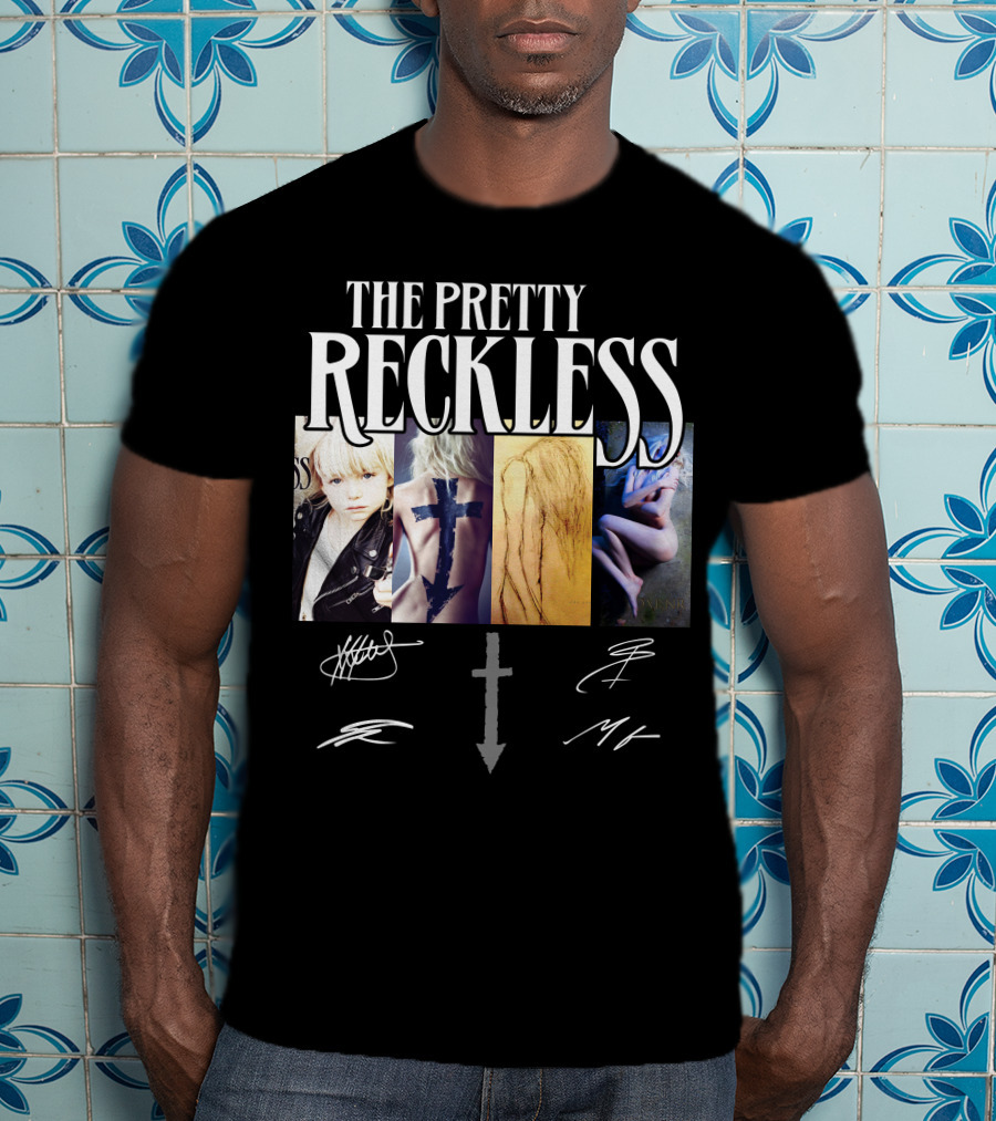 The Pretty Reckless Signed Cross Art Collection T-Shirt