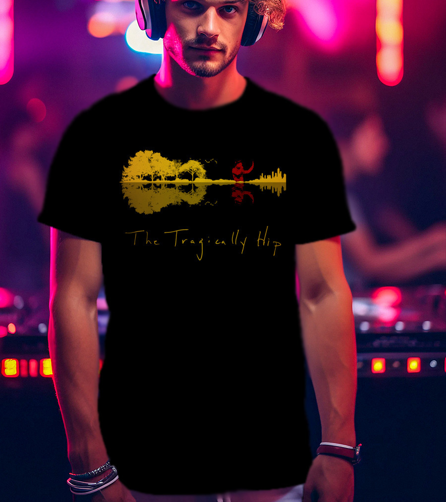 The Tragically Hip Trees And Cityscape Reflection T-Shirt