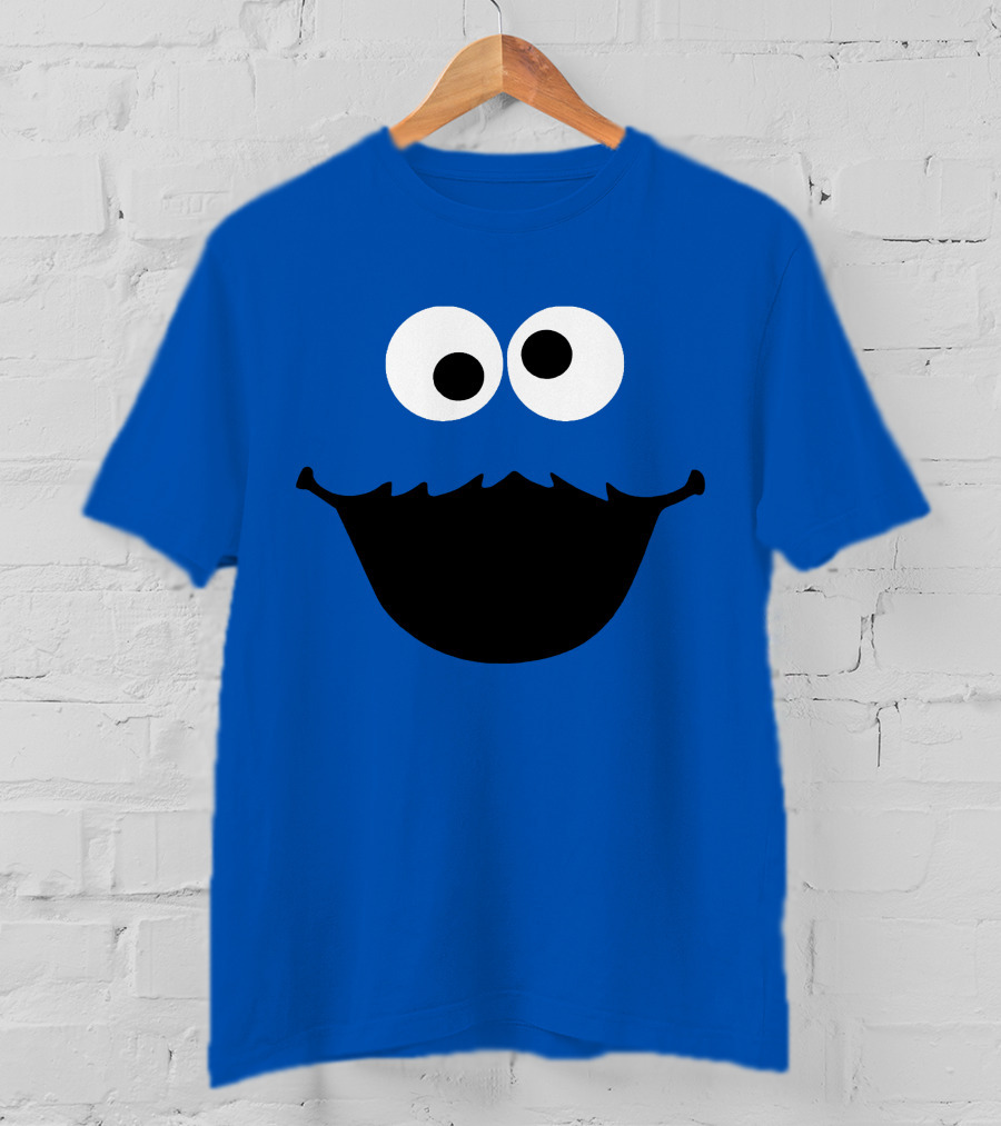 Cookie Monster Face T-Shirt