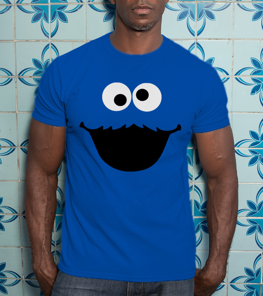 Cookie Monster Face T-Shirt