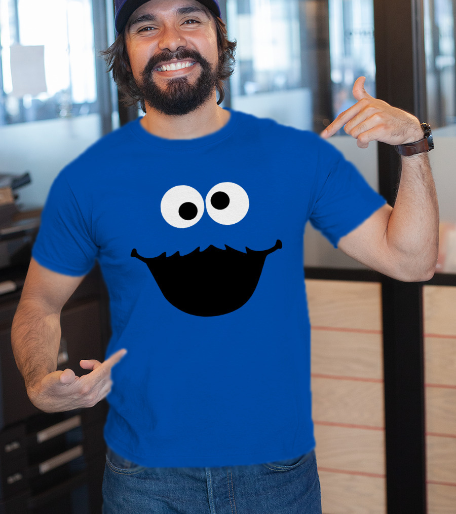 Cookie Monster Face T-Shirt