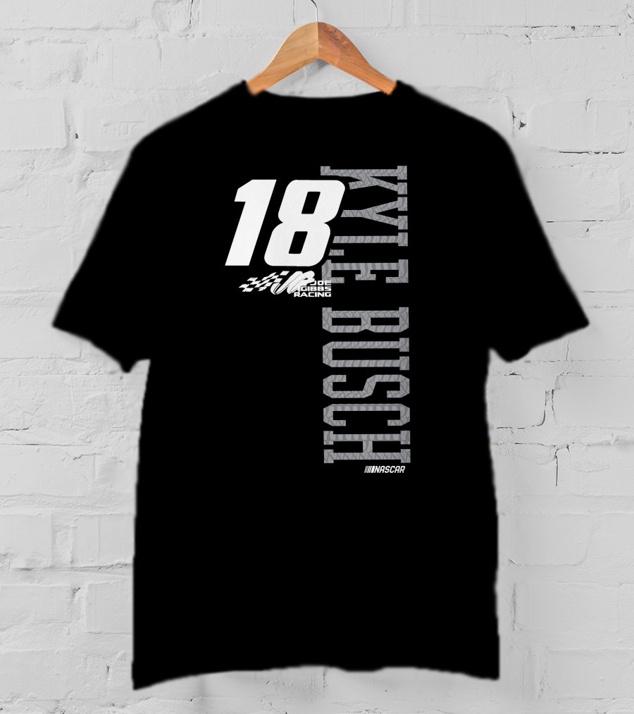 18 Joe Gibbs Racing Kyle Busch NASCAR T-Shirt