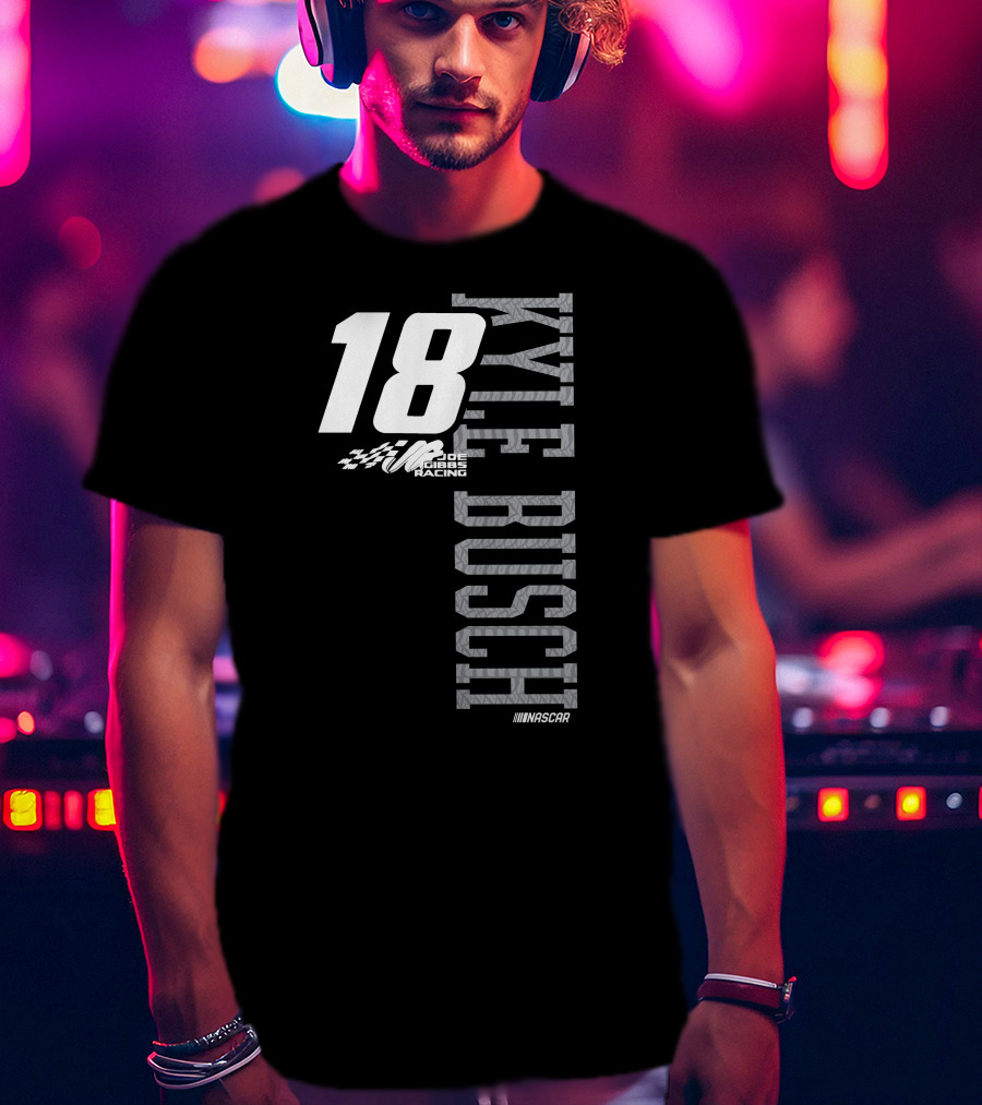 18 Joe Gibbs Racing Kyle Busch NASCAR T-Shirt
