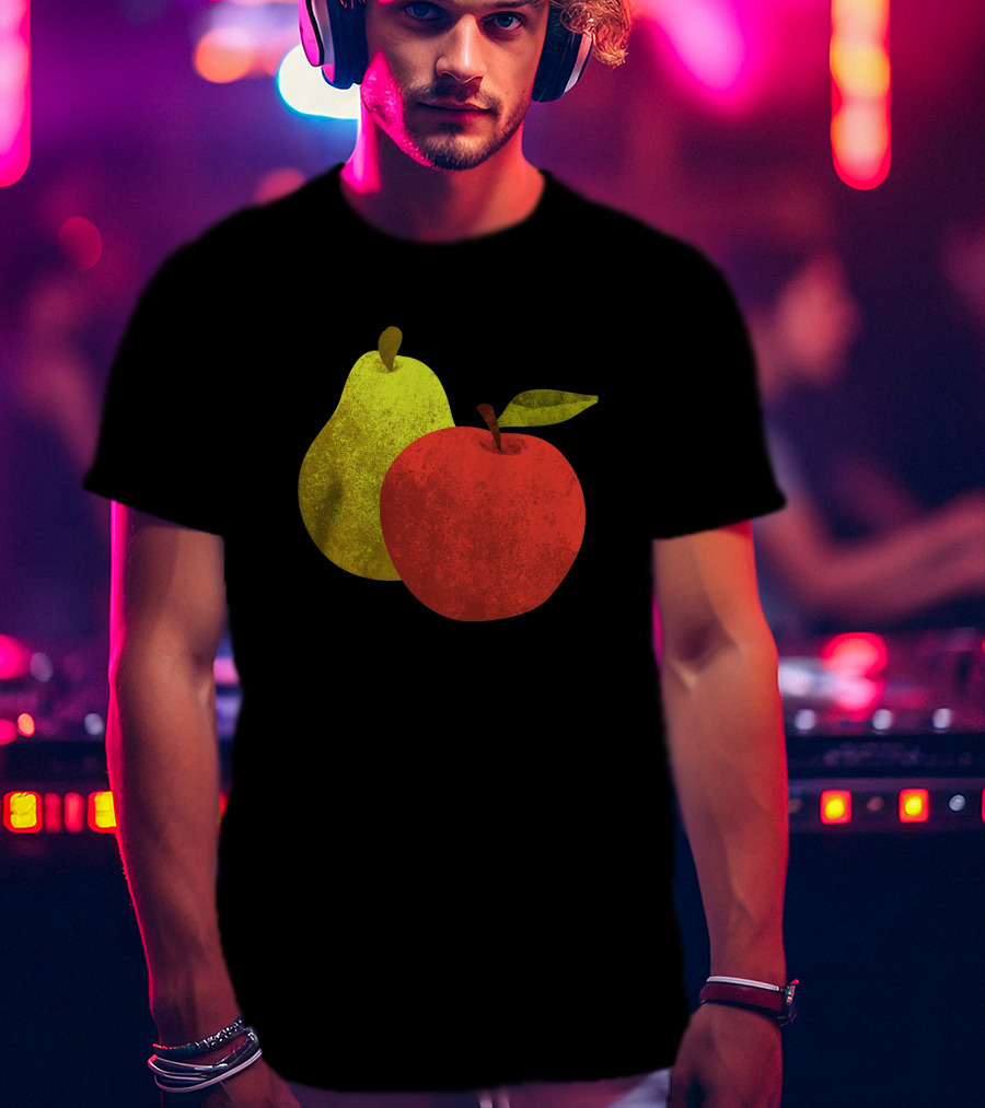 Apple And Pear Fruit Duo 1308025 T-Shirt