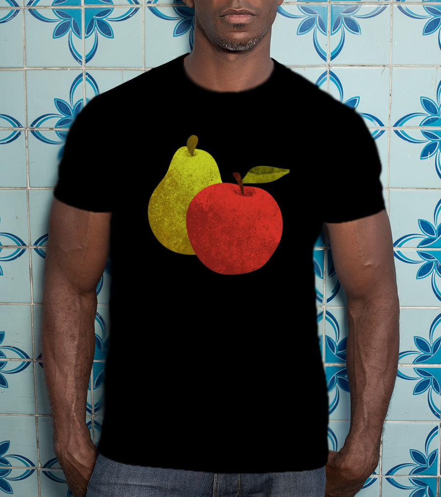 Apple And Pear Fruit Duo 1308025 T-Shirt