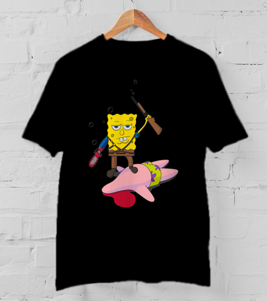 Ash Bob Starfish Hunter Chainsaw Showdown 5409 T-Shirt