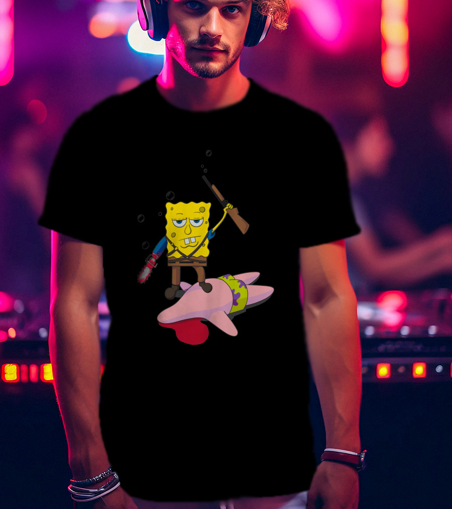 Ash Bob Starfish Hunter Chainsaw Showdown 5409 T-Shirt