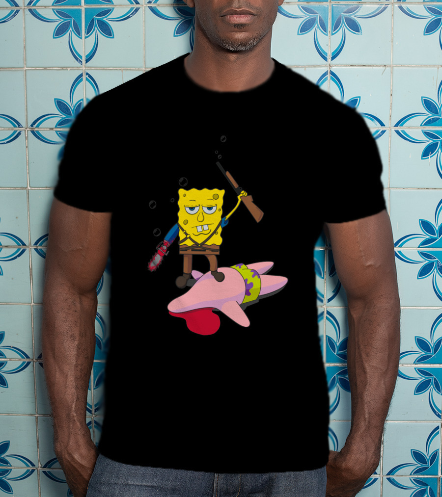 Ash Bob Starfish Hunter Chainsaw Showdown 5409 T-Shirt