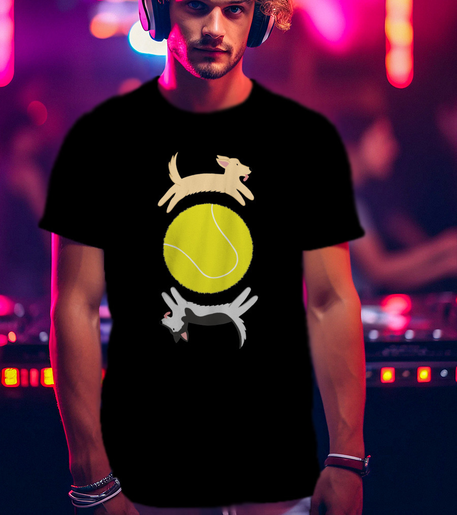 Ball Is Life With Dogs And Tennis Ball 1159928 T-Shirt