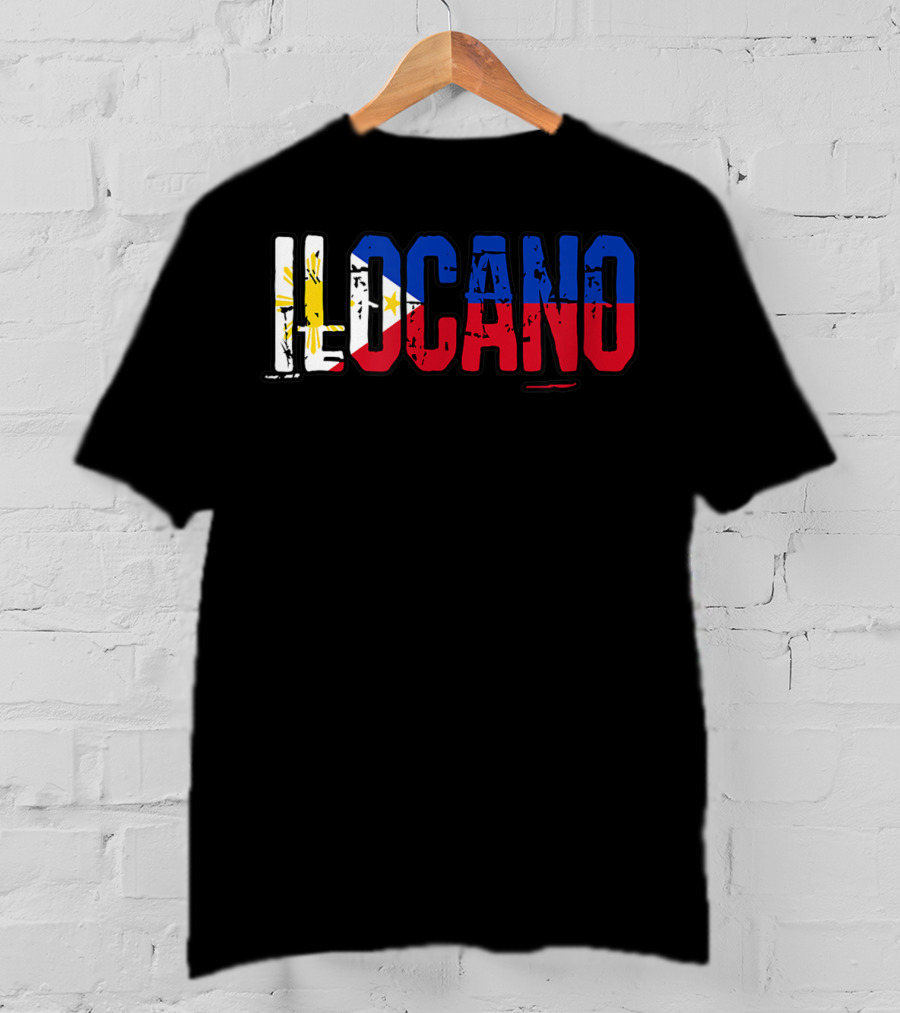 Ilocano Philippines Filipino Filipina Pinoy Flag Colors T-Shirt