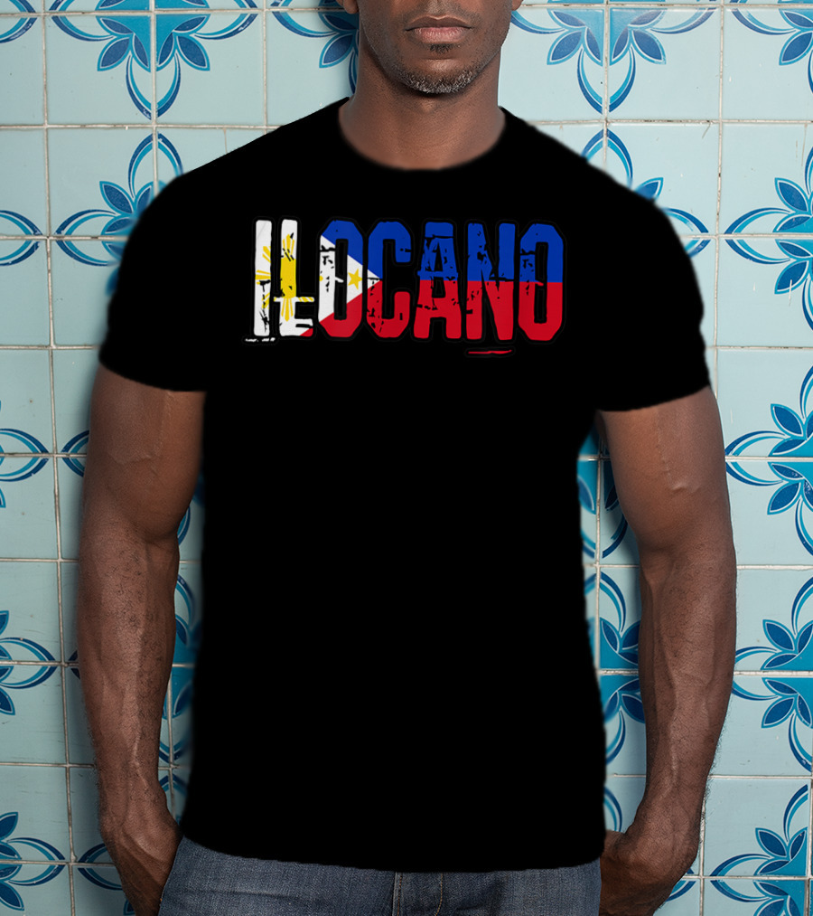Ilocano Philippines Filipino Filipina Pinoy Flag Colors T-Shirt