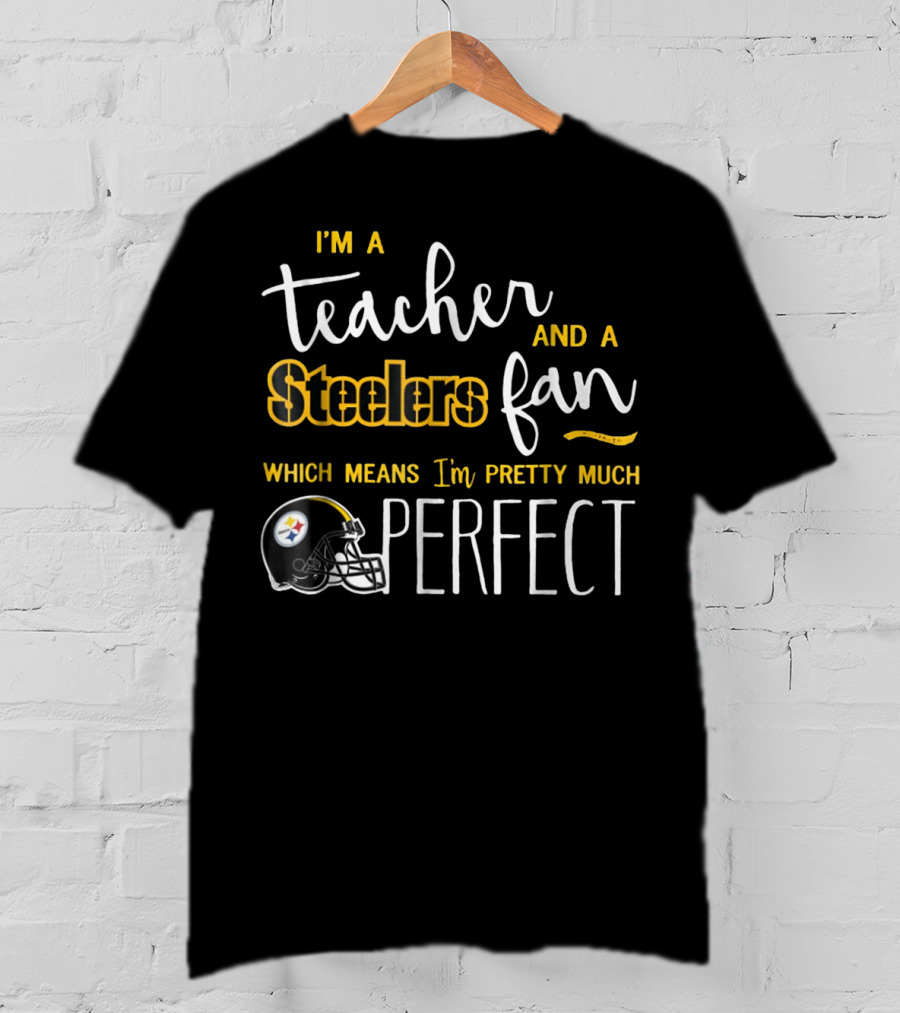 I'm A Teacher And A Steelers Fan Which Means I'm Pretty Much Perfect T-Shirt