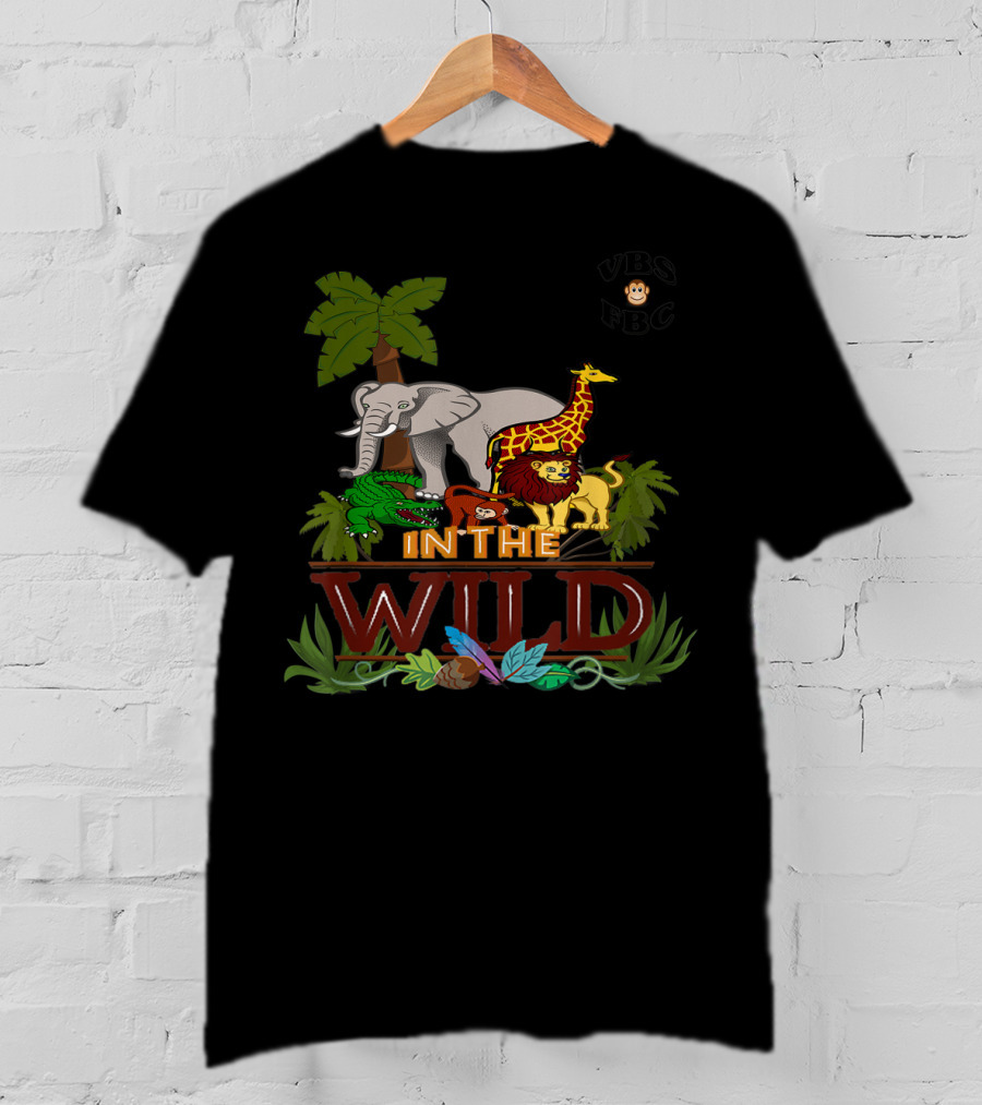 VBS FBC In The Wild Jungle Vacation Camp Adventure T-Shirt