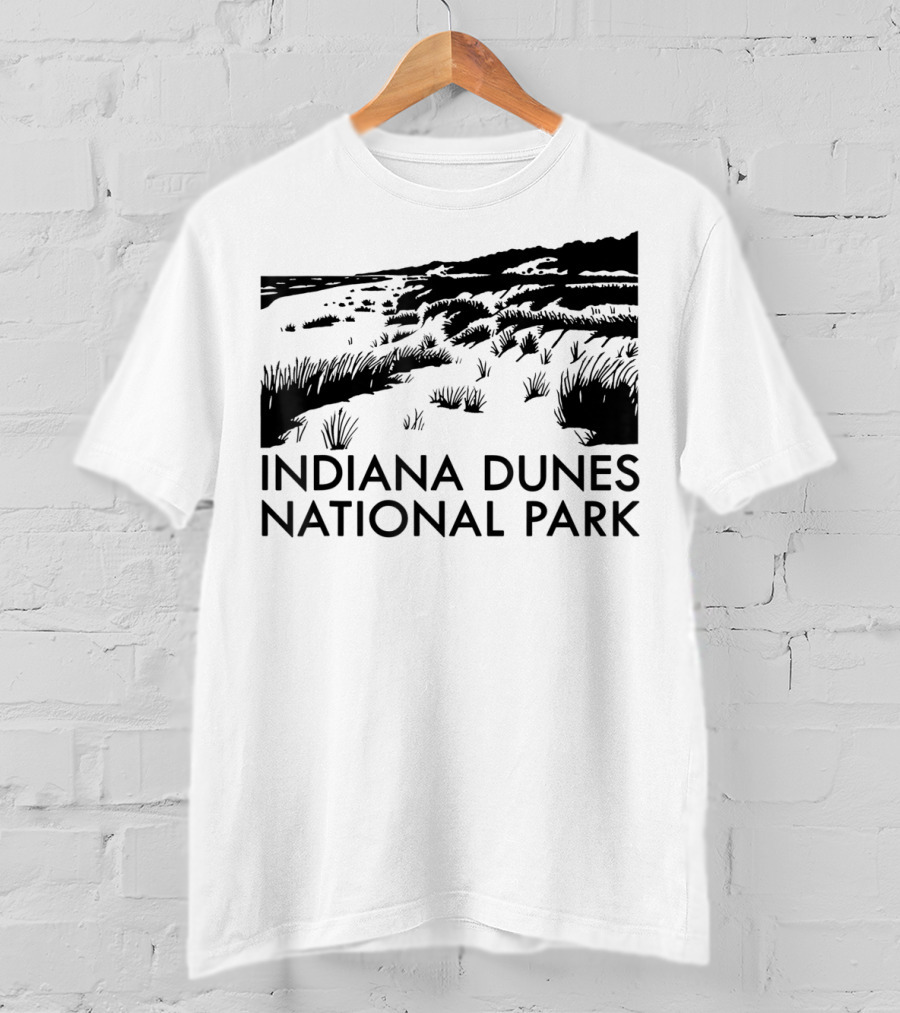Indiana Dunes National Park Scenic Landscape T-Shirt