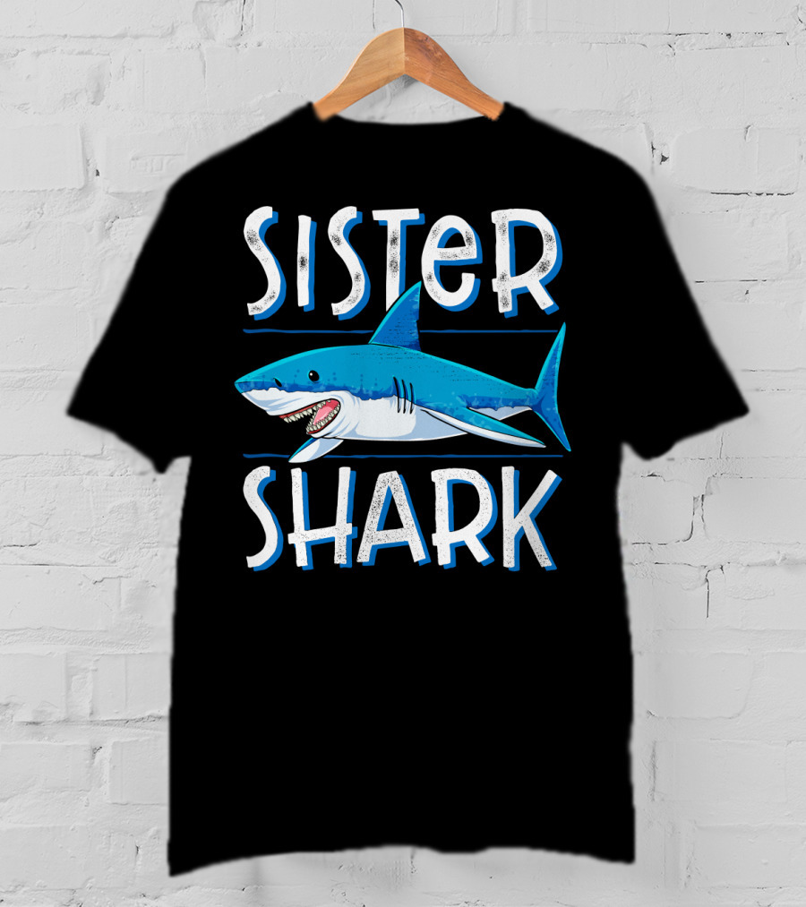 Sister Shark Family Matching Jawsome Shark T-Shirt