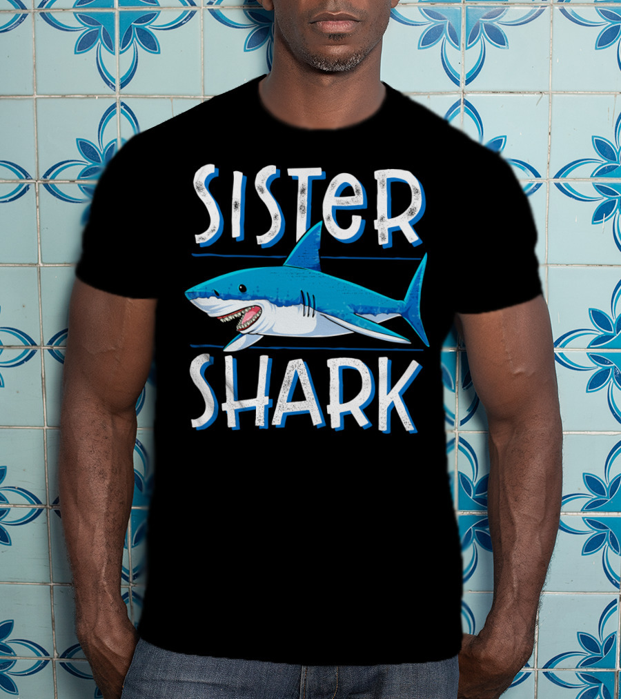 Sister Shark Family Matching Jawsome Shark T-Shirt