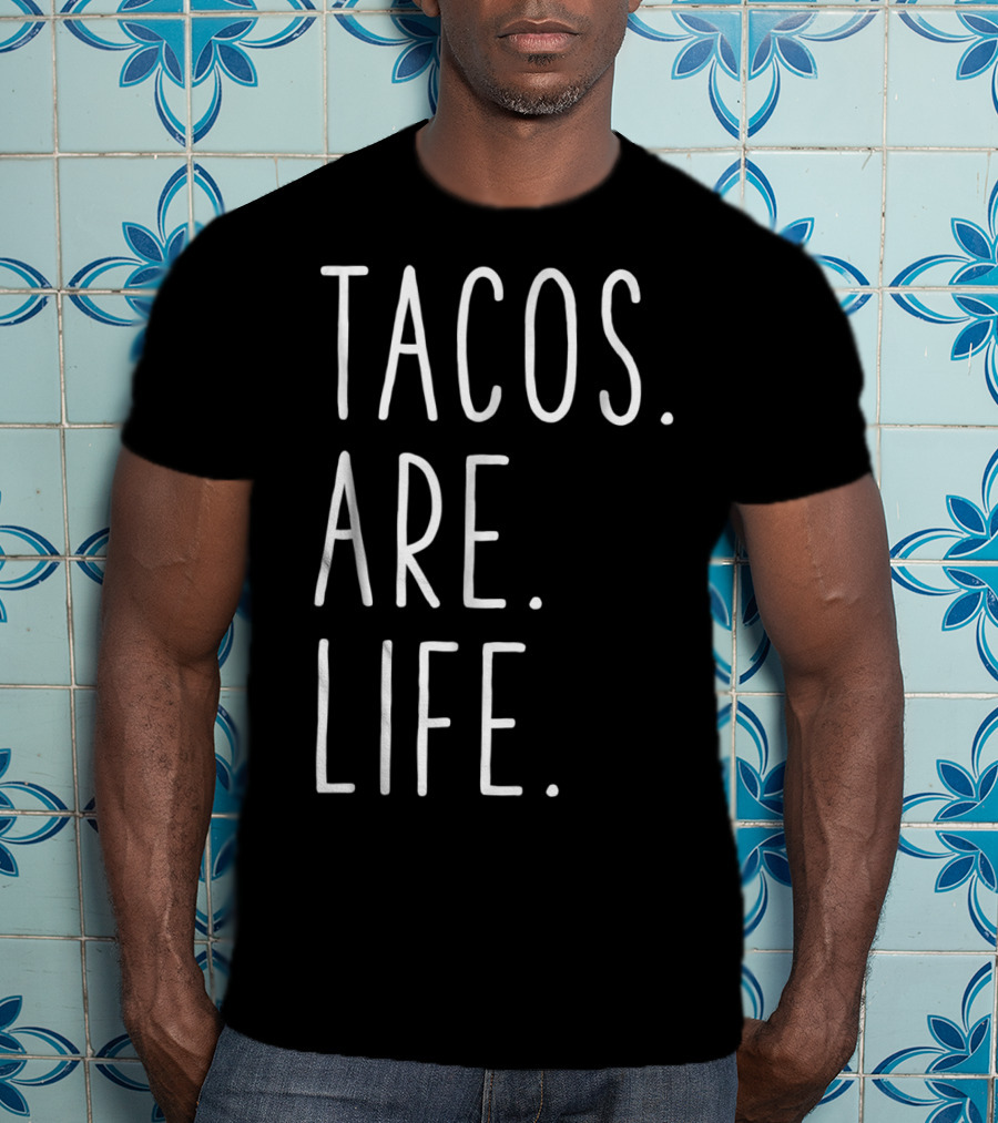 Tacos Are Life Cinco De Mayo Kids Taco T-Shirt
