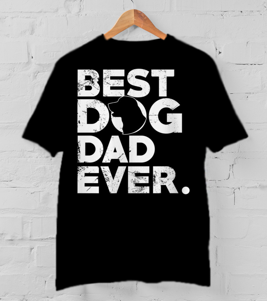 Best Golden Retriever Dog Dad Ever T-Shirt