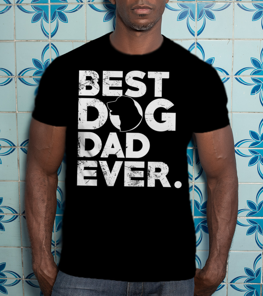 Best Golden Retriever Dog Dad Ever T-Shirt
