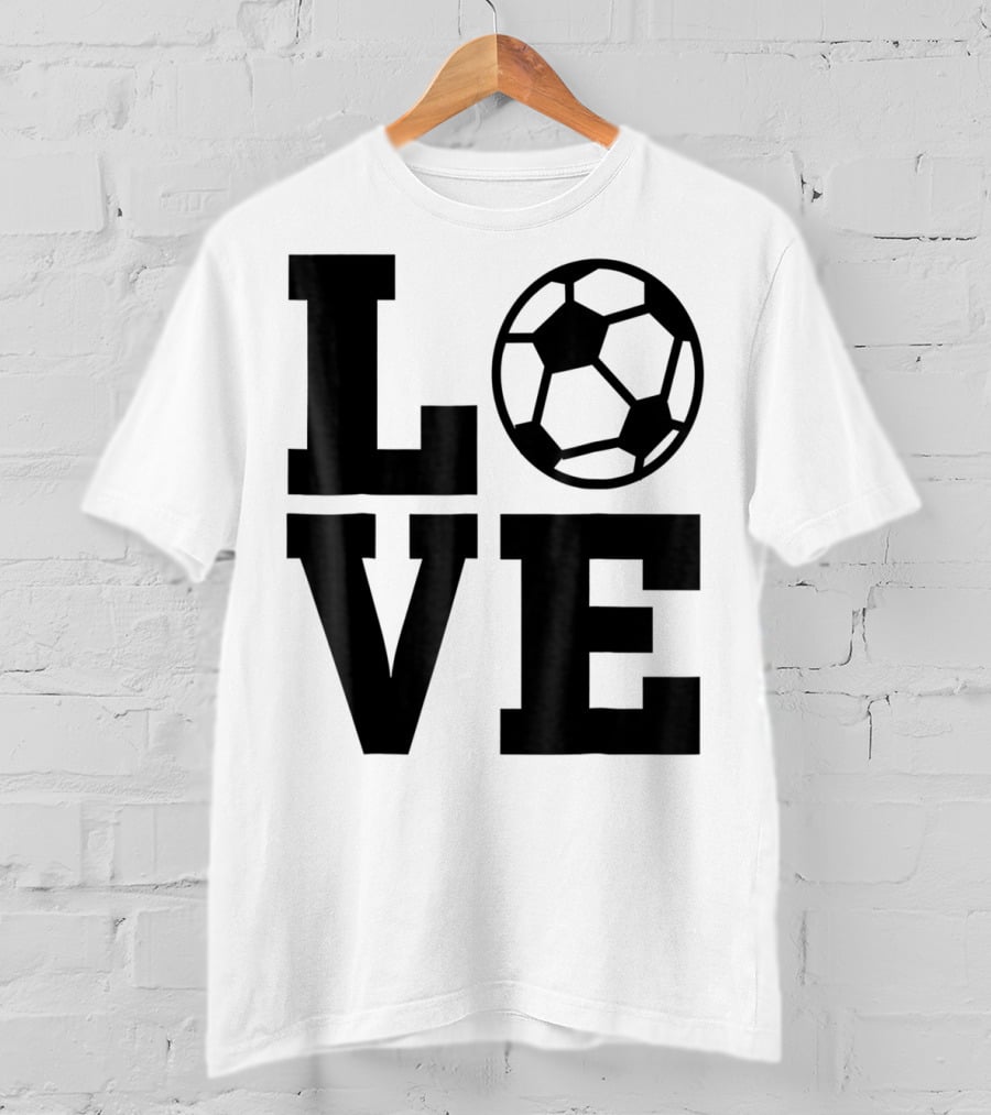 LOVE Soccer Coach Player 76 T-Shirt