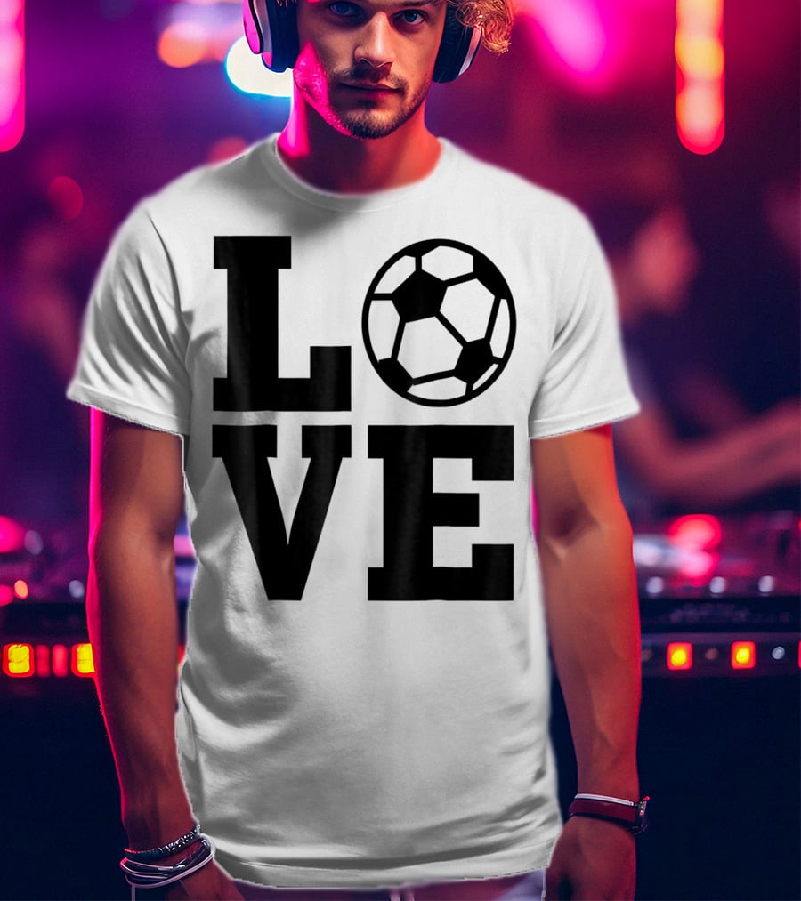 LOVE Soccer Coach Player 76 T-Shirt