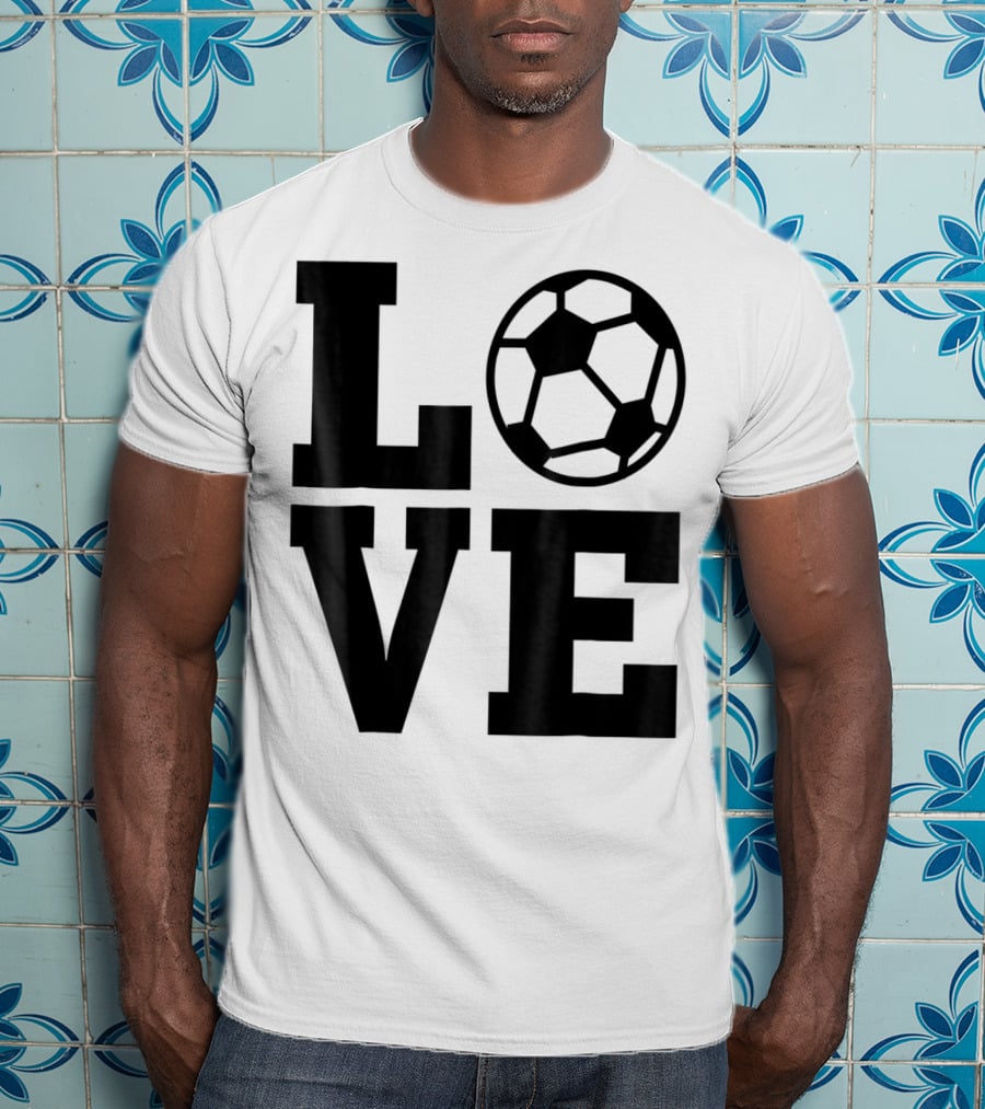 LOVE Soccer Coach Player 76 T-Shirt