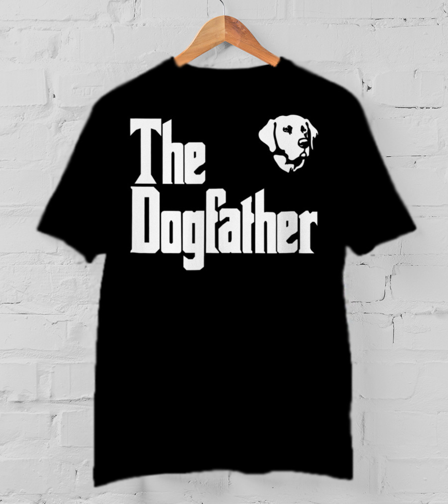 The Dogfather Labrador Dad Birthday T-Shirt
