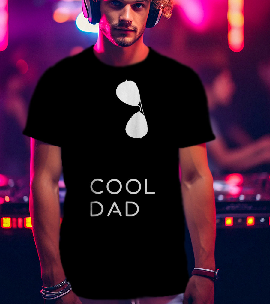 Matching Family Cool Dad Sunglasses T-Shirt