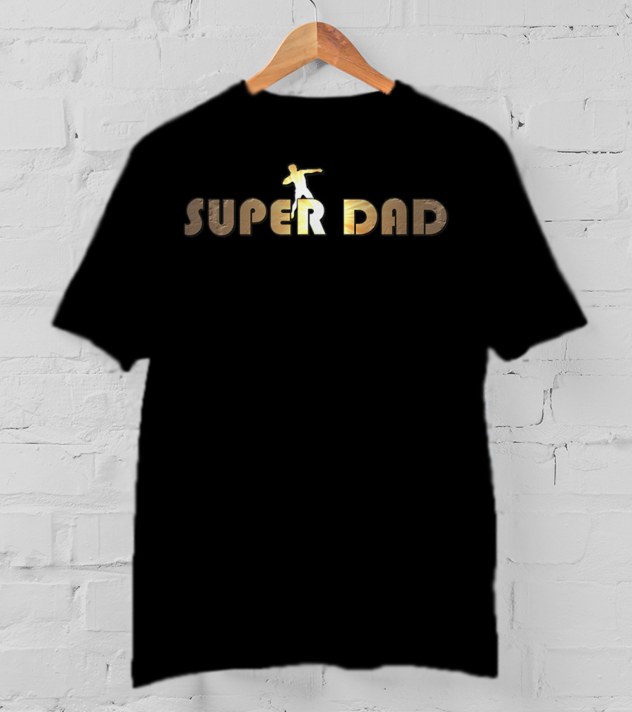 Super Dad Mens Best Dad Hero T-Shirt