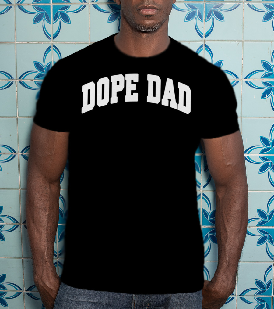 Mens Dope Dad Funny Novelty Birthday Day 35 T-Shirt