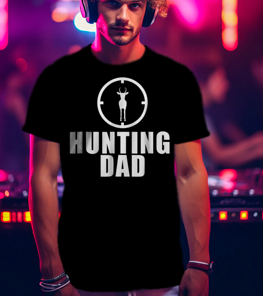 Hunting Dad Mens Birthday T-Shirt