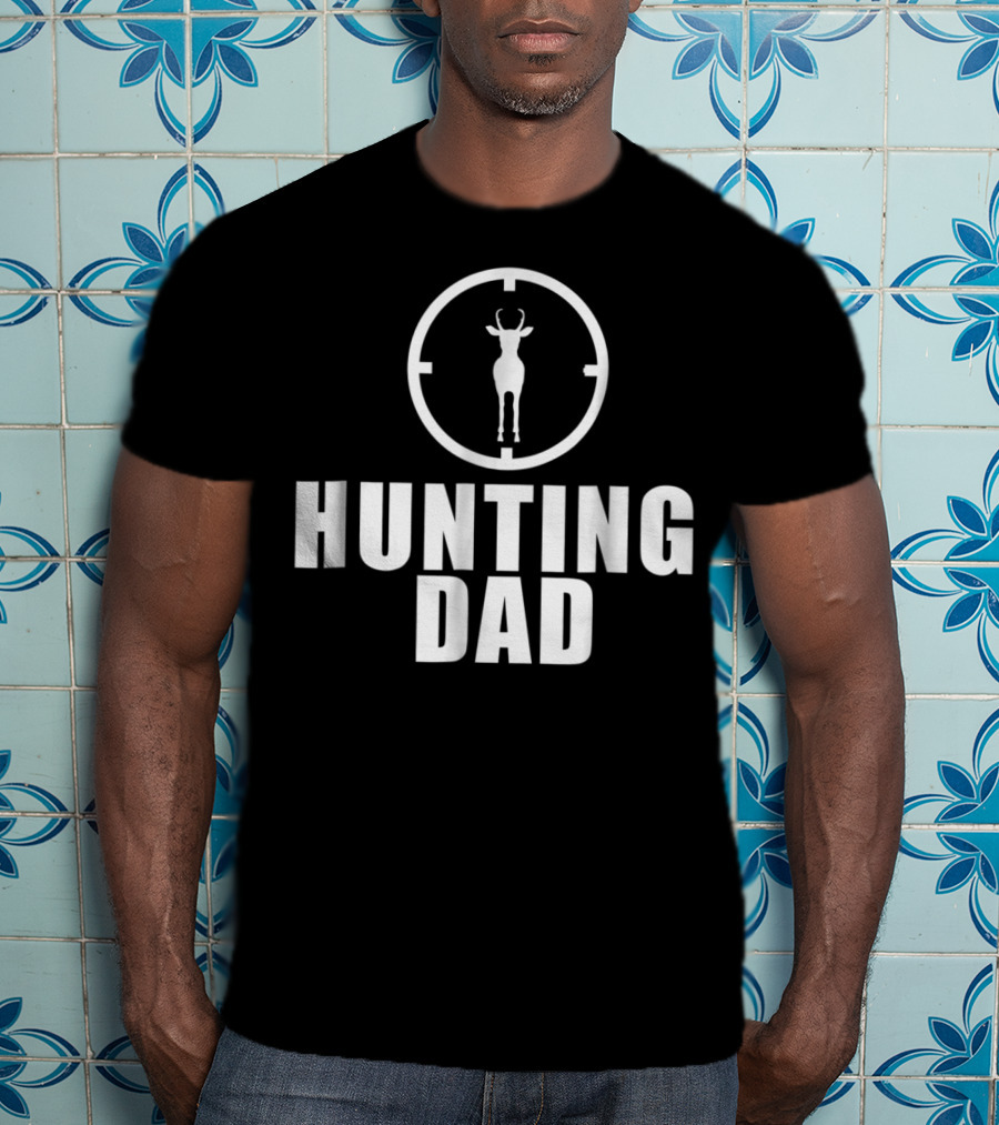 Hunting Dad Mens Birthday T-Shirt